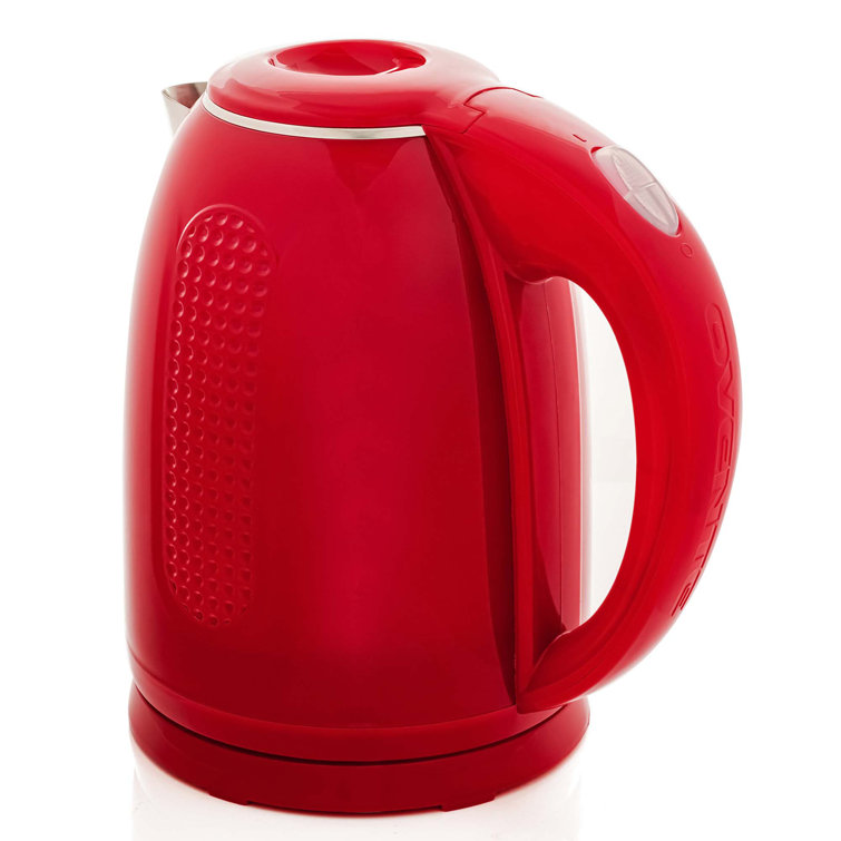 Red electric deals tea kettle